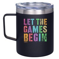 Let The Games Begin School Field Day Legend I'm Just Here 12oz Stainless Steel Coffee Mug