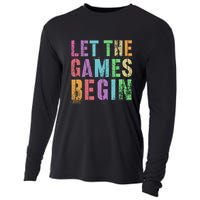 Let The Games Begin School Field Day Legend I'm Just Here Cooling Performance Long Sleeve Crew
