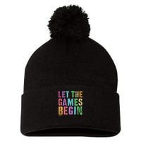 Let The Games Begin School Field Day Legend I'm Just Here Pom Pom 12in Knit Beanie