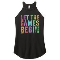 Let The Games Begin School Field Day Legend I'm Just Here Women's Perfect Tri Rocker Tank