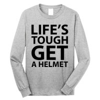 LifeS Tough Get A Helmet Man Funny Vintage Long Sleeve Shirt