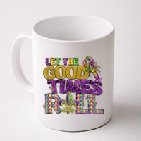 Let The Good Times Roll Mardi Gras Fat Tuesday Gift Fleur De Lis Coffee Mug