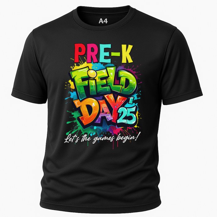 Let The Games Begin Pre K Field Day 2025 Teacher Performance Shirt