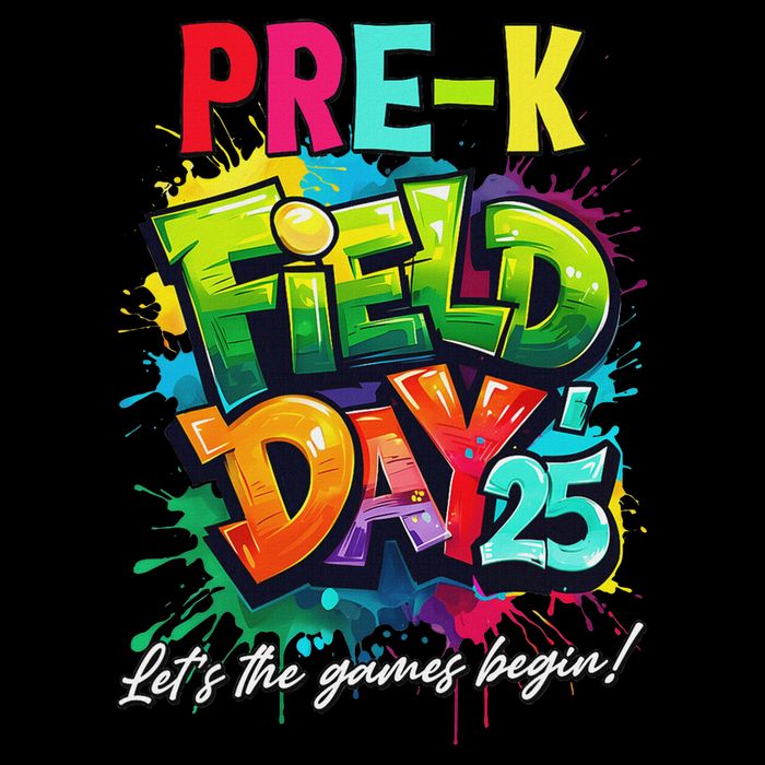 Let The Games Begin Pre K Field Day 2025 Teacher Button