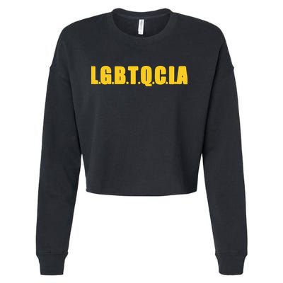 Lgbtqcia The Greg Gutfeld Show Cropped Pullover Crew