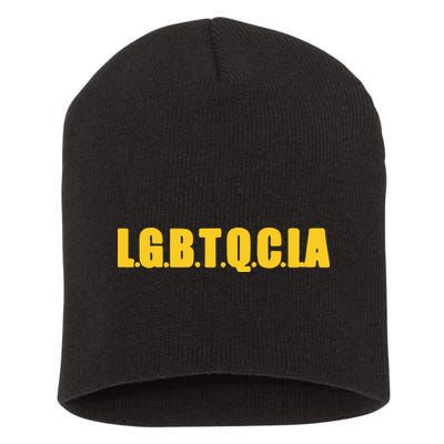 Lgbtqcia The Greg Gutfeld Show Short Acrylic Beanie