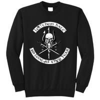 Let Them Hate So Long As They Fear. Skull With Trident Sweatshirt