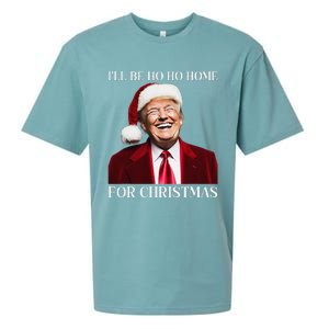 Laughing Trump Home For Christmas Sueded Cloud Jersey T-Shirt