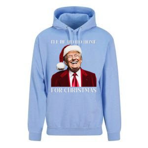 Laughing Trump Home For Christmas Unisex Surf Hoodie