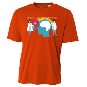 Lgbt Tal Health Awareness Cute Gift Cooling Performance Crew T-Shirt