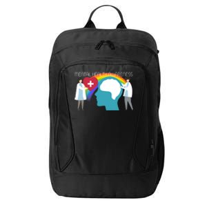 Lgbt Tal Health Awareness Cute Gift City Backpack