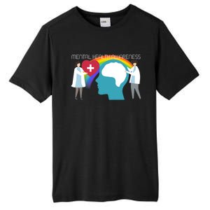 Lgbt Tal Health Awareness Cute Gift Tall Fusion ChromaSoft Performance T-Shirt