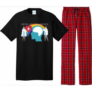 Lgbt Tal Health Awareness Cute Gift Pajama Set