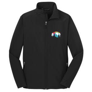 Lgbt Tal Health Awareness Cute Gift Core Soft Shell Jacket