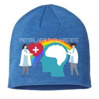 Lgbt Tal Health Awareness Cute Gift Sustainable Beanie