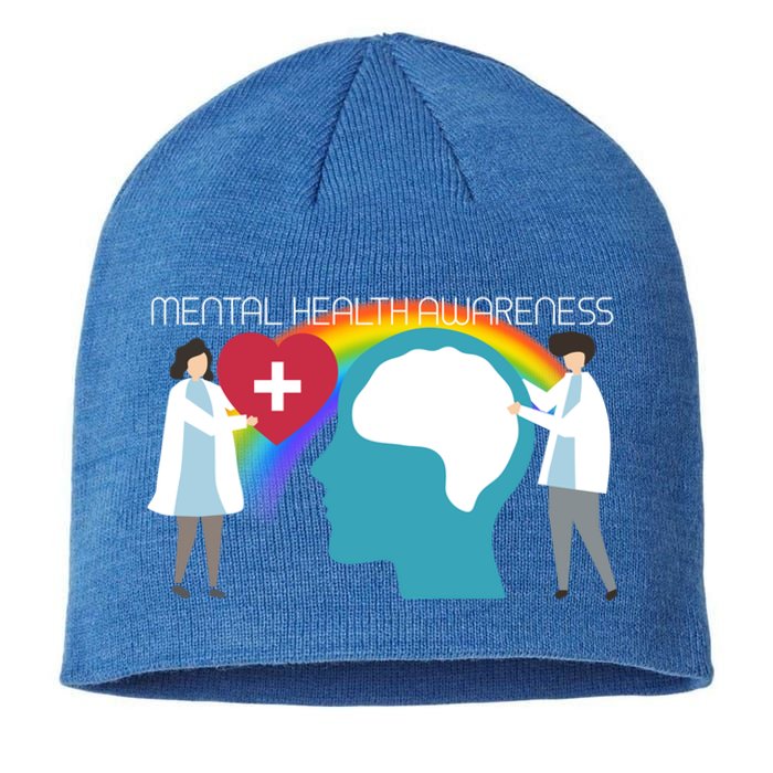 Lgbt Tal Health Awareness Cute Gift Sustainable Beanie