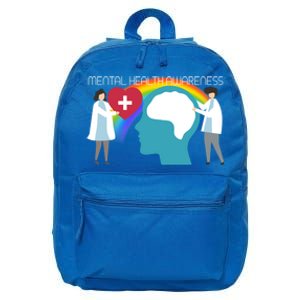 Lgbt Tal Health Awareness Cute Gift 16 in Basic Backpack