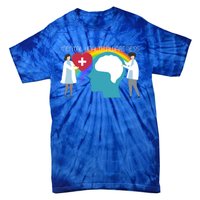 Lgbt Tal Health Awareness Cute Gift Tie-Dye T-Shirt