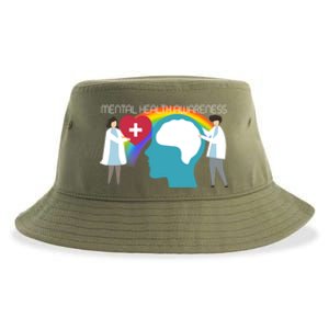 Lgbt Tal Health Awareness Cute Gift Sustainable Bucket Hat