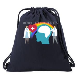 Lgbt Tal Health Awareness Cute Gift Drawstring Bag