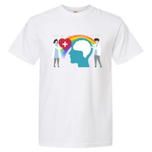 Lgbt Tal Health Awareness Cute Gift Garment-Dyed Heavyweight T-Shirt