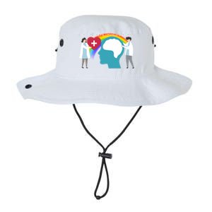 Lgbt Tal Health Awareness Cute Gift Legacy Cool Fit Booney Bucket Hat