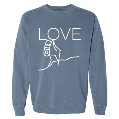 Love To Hike Adventure Garment-Dyed Sweatshirt