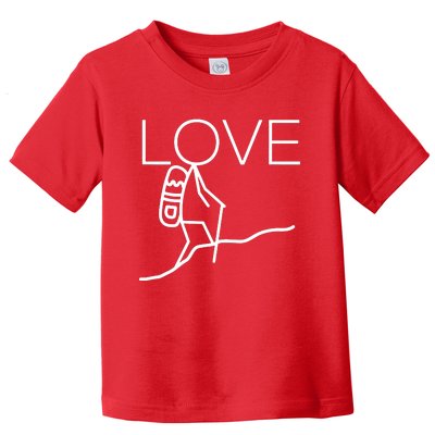 Love To Hike Adventure Toddler T-Shirt