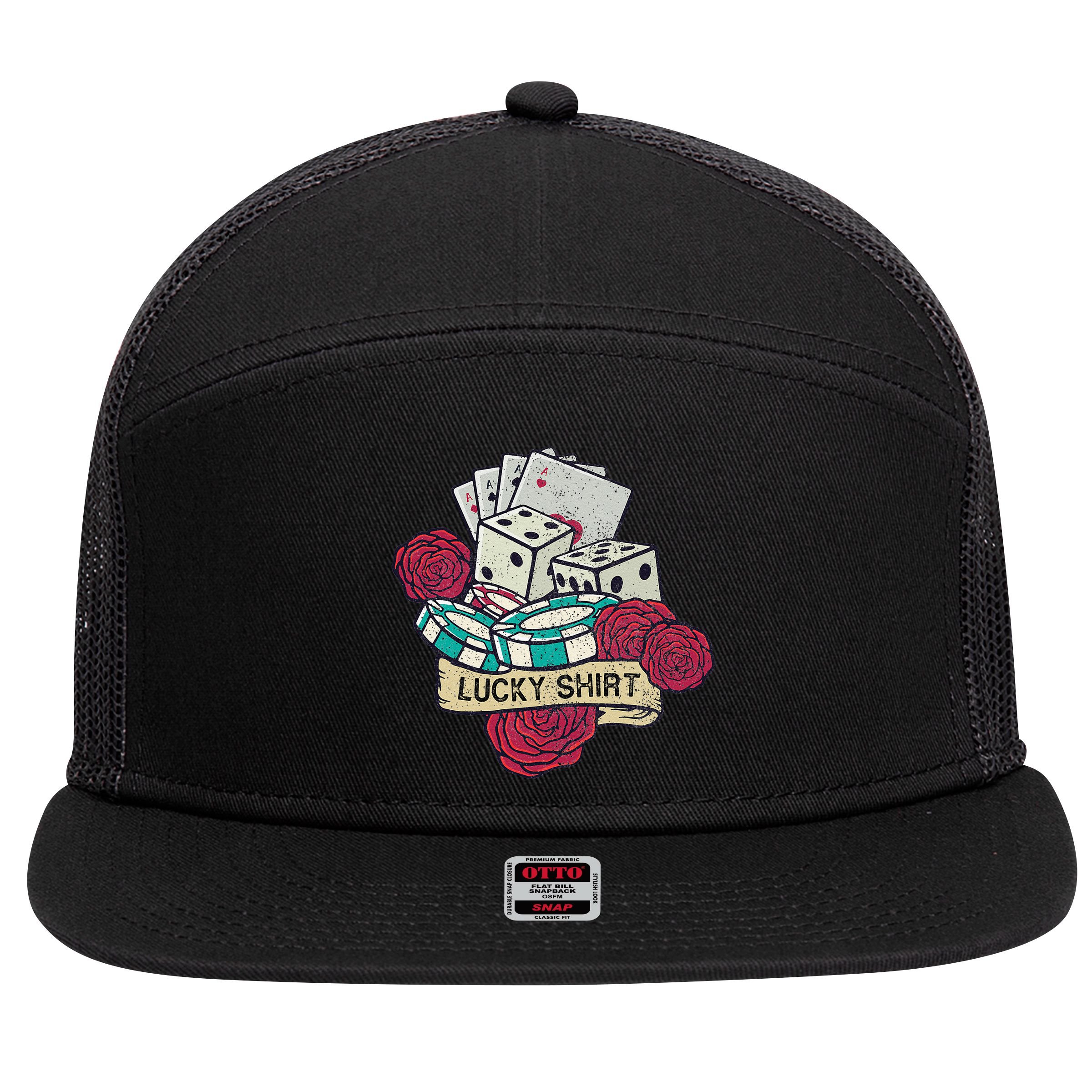 LVAD Tee Hope LVAD Strong LVAD 7 Panel Mesh Trucker Snapback Hat