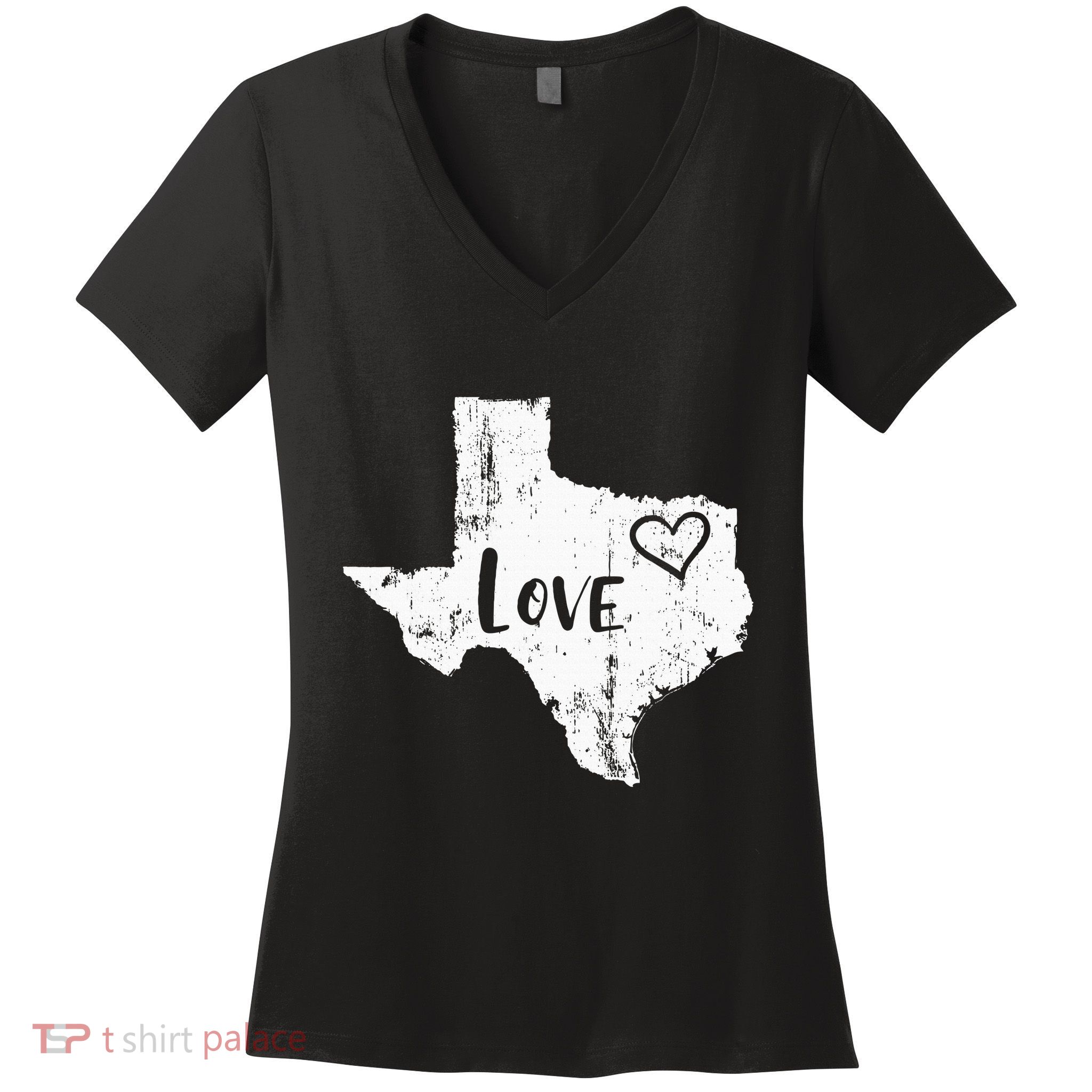 Love Texan Home Texas State Gift Women's V-Neck T-Shirt