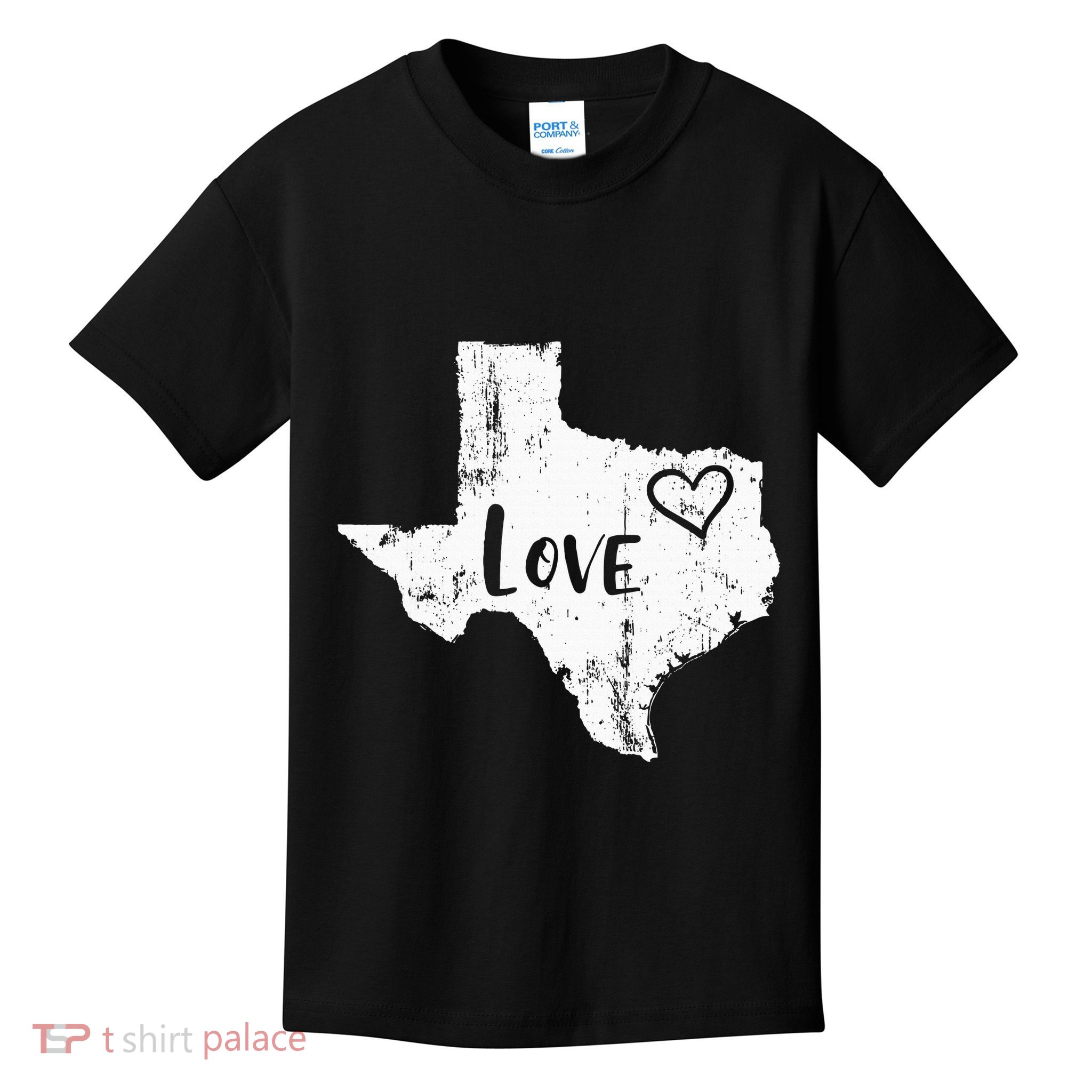 Love Texan Home Texas State Gift Kids T-Shirt