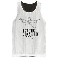 Let The Holy Spirit Cook Mesh Reversible Basketball Jersey Tank