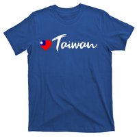 Love Taiwan Heart Country Flag Souvenir Gift T-Shirt