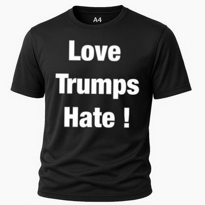 Love Trumps Hate Cool Gift Performance Shirt
