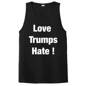 Love Trumps Hate Cool Gift PosiCharge Competitor Tank