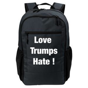 Love Trumps Hate Cool Gift Daily Commute Backpack