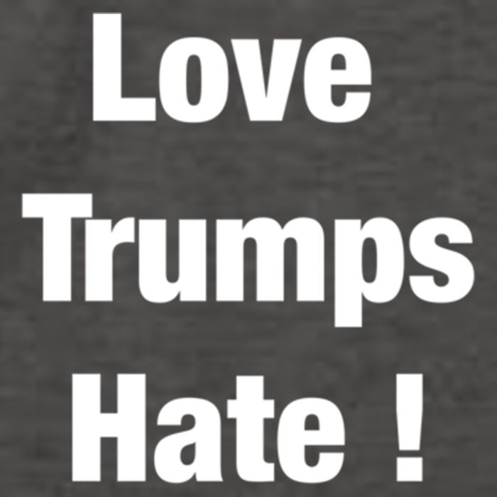 Love Trumps Hate Cool Gift Vector Backpack
