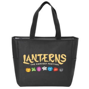 Lanterns The Harvest Festival Board Game Zip Tote Bag