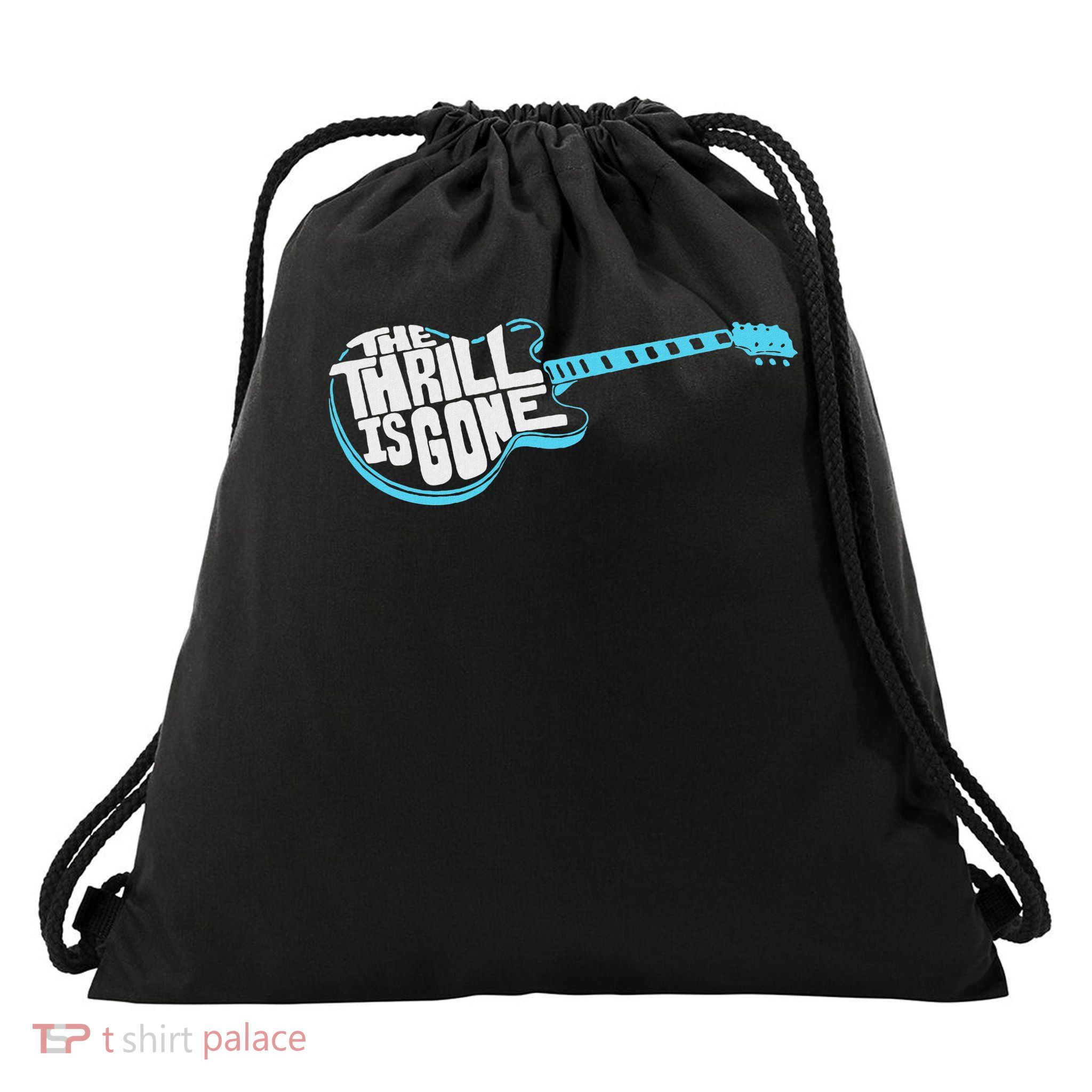 Lyriclyfe Thrill Is Gone Drawstring Bag