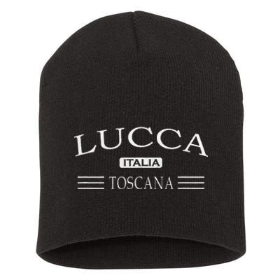 Lucca Toscana Italia Lucca Tuscany Italy Short Acrylic Beanie