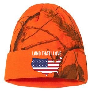 Land That I Love America Usa Flag Patriotic Meaningful Gift Kati Licensed 12" Camo Beanie