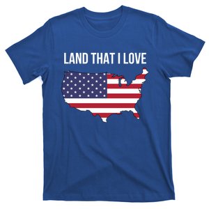 Land That I Love America Usa Flag Patriotic Great Gift T-Shirt