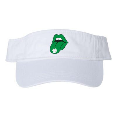 Lips Tongue Irish Shamrock St Patricks Visor