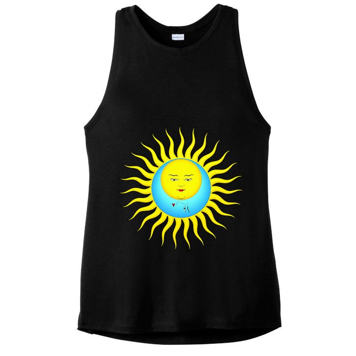 Larks Tongues In Aspic Ladies PosiCharge Tri-Blend Wicking Tank