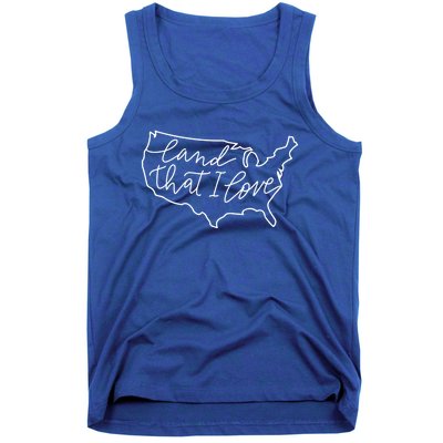 Land That I Love America Gift Tank Top