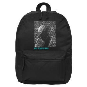 Like Tears In.Rain 16 in Basic Backpack