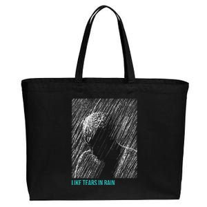 Like Tears In.Rain Cotton Canvas Jumbo Tote