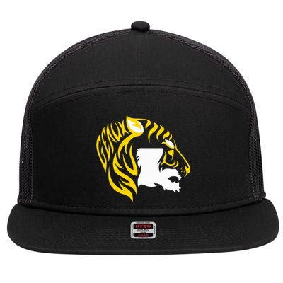 L.S.U T.I.G.E.R.S Inside The Mascot 7 Panel Mesh Trucker Snapback Hat