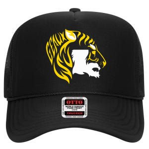 L.S.U T.I.G.E.R.S Inside The Mascot High Crown Mesh Back Trucker Hat