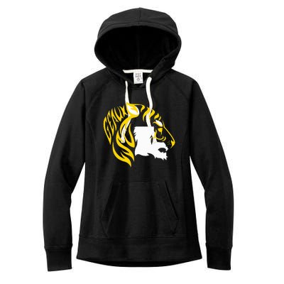 L.S.U T.I.G.E.R.S Inside The Mascot Women's Fleece Hoodie